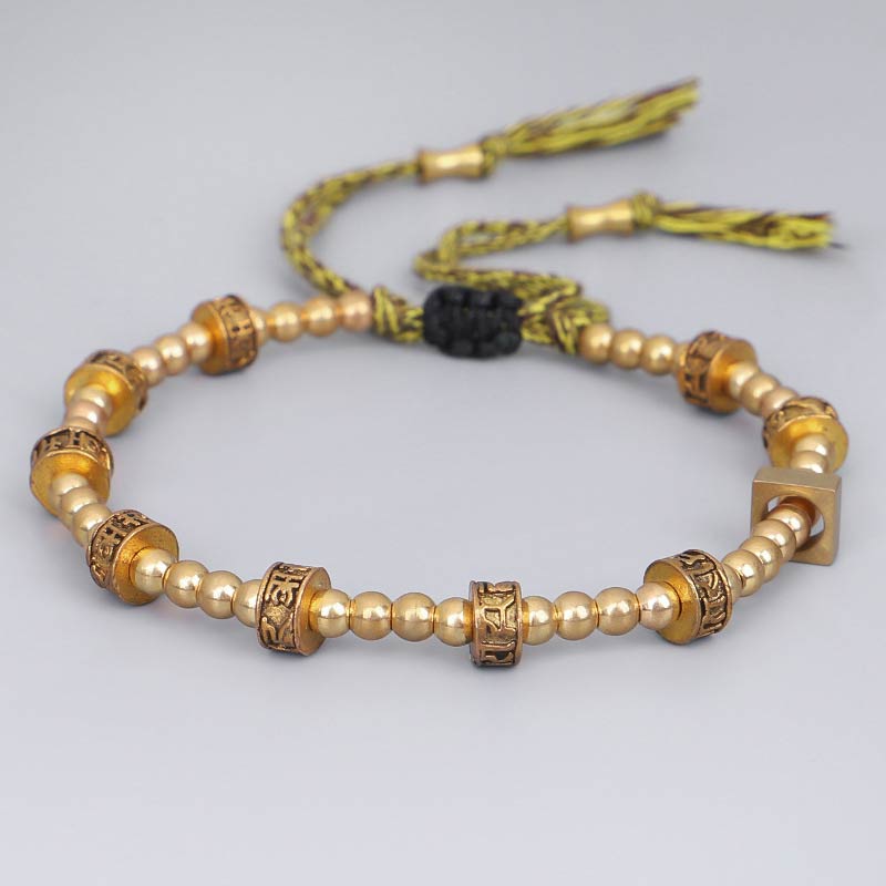 KarmaRipple's Tibetan Curse Six True Words Wealth Bracelet p2