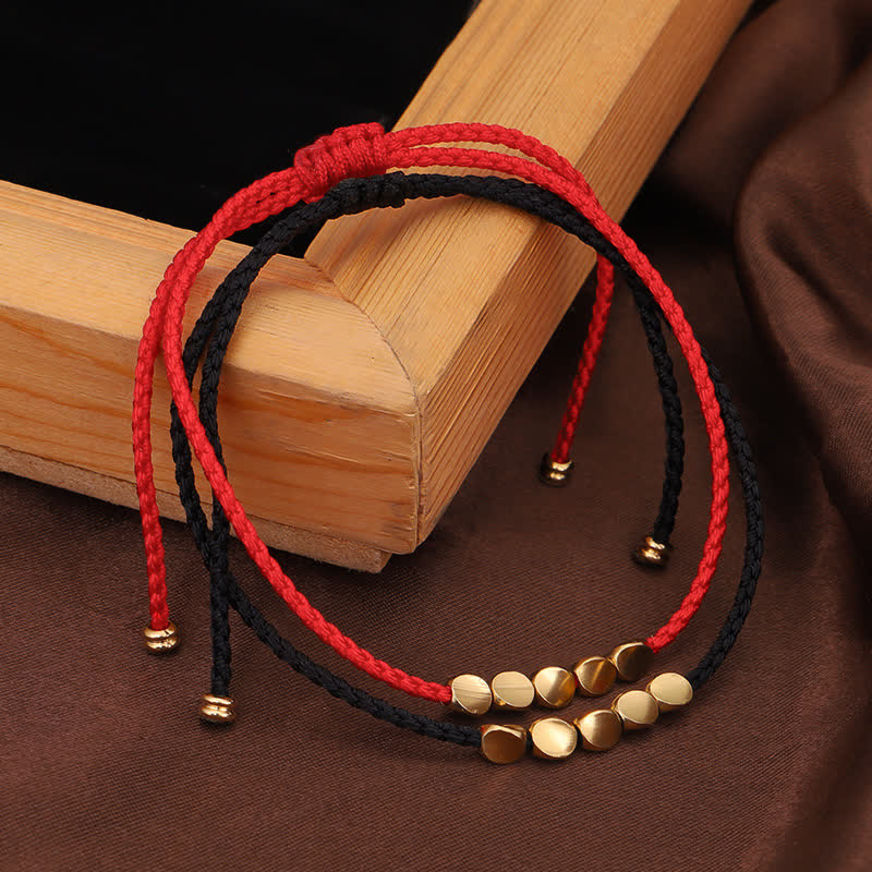 KarmaRipple's FengShui Fortunate Red String Bracelet p4