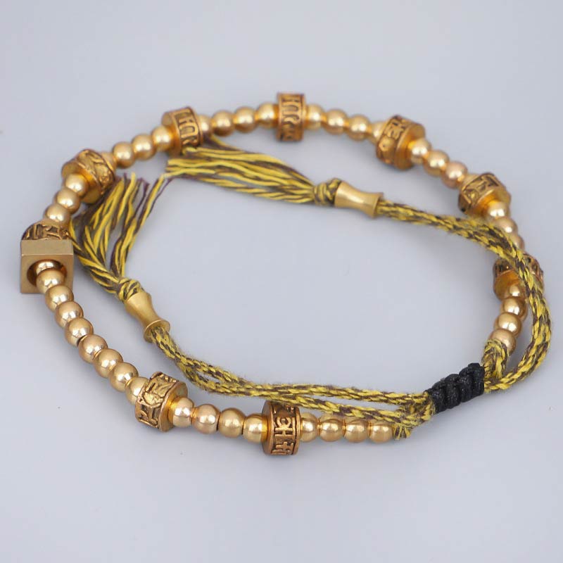 KarmaRipple's Tibetan Curse Six True Words Wealth Bracelet p4