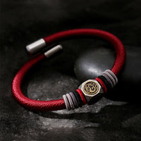 KarmaRipple's 925 Sterling Silver Perfect Weave King Kong Weave Faith Strength Bracelet