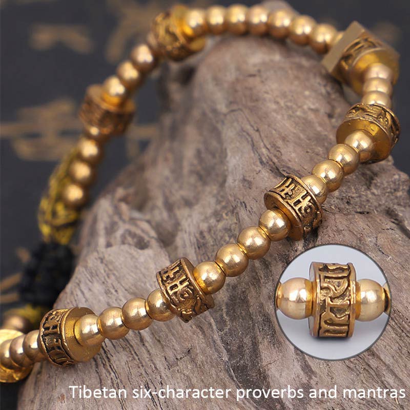 KarmaRipple's Tibetan Curse Six True Words Wealth Bracelet p7