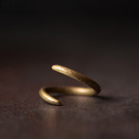 KarmaRipple's Simple Design Bronze Fortune Adjustable Ring