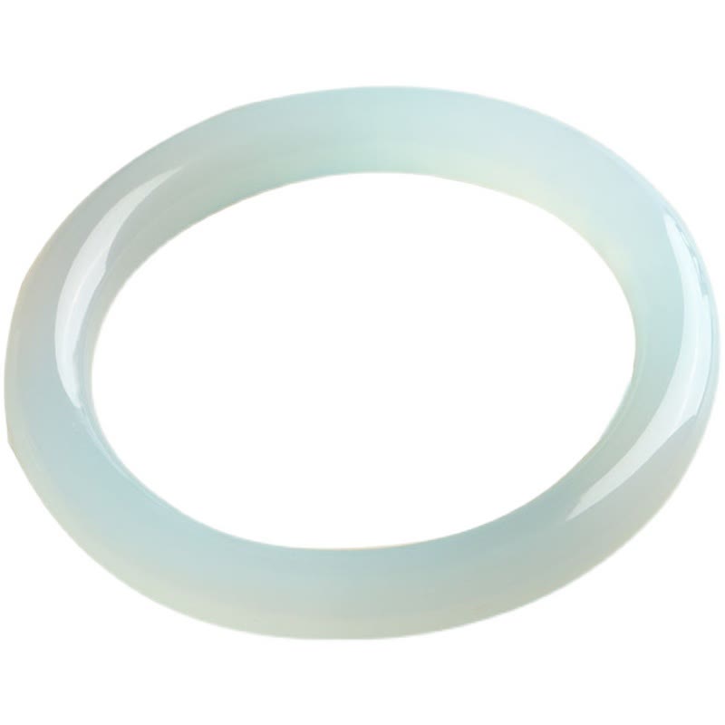 KarmaRipple's Authentic Aquamarine Blessing Serenity Bangle Bracelet p7