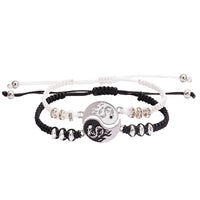 KarmaRipple's 2pcs Yin Yang Dragon Pair Bracelet