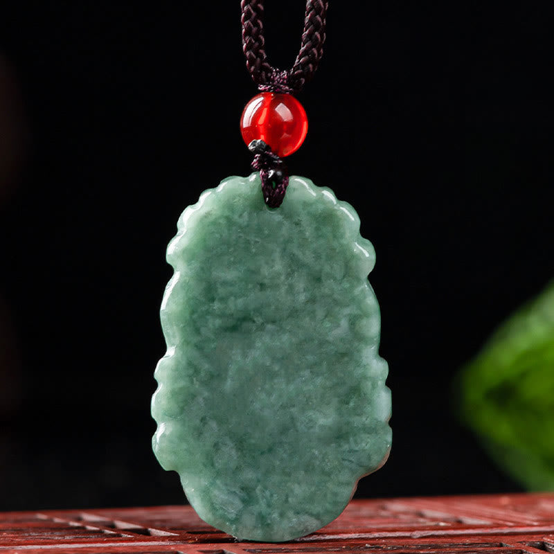 KarmaRipple's Authentic Jade 12 Chinese Zodiac Prosperity Pendant Necklace p21