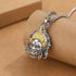 Yellow God Of Wealth&Keel Chain
