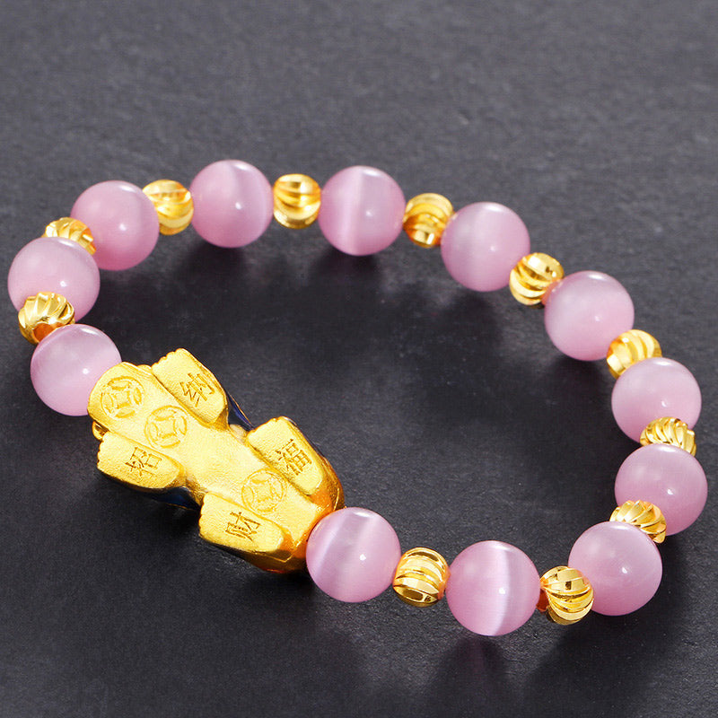 KarmaRipple's Pixiu Cat Eye Fortunate Bracelet p4