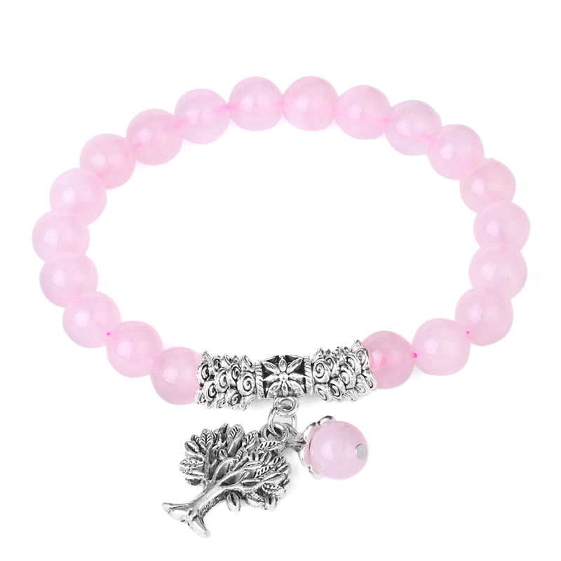 KarmaRipple's Authentic Gemstone Tree of Life Fortunate Talisman Stretch Bracelet p2