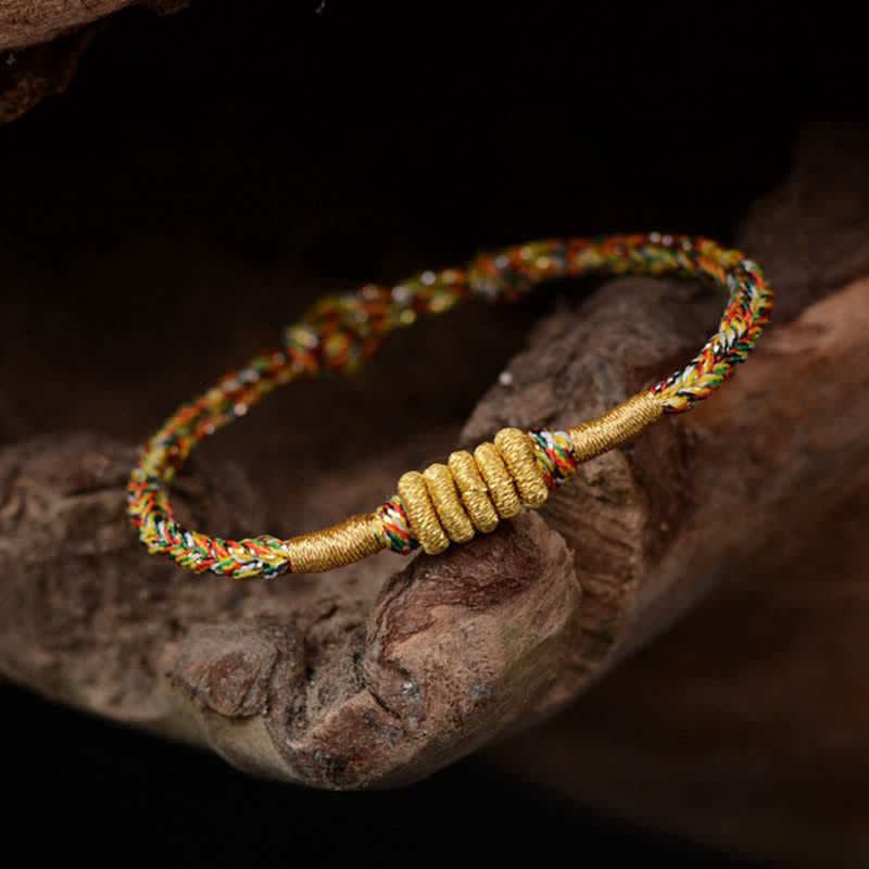 KarmaRipple's Handmade Colorful King Kong Weave Protection Braid String Bracelet p10