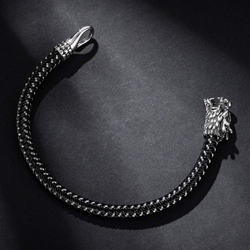 KarmaRipple's Dragon Titanium Steel Protection Fortune Bracelet p22