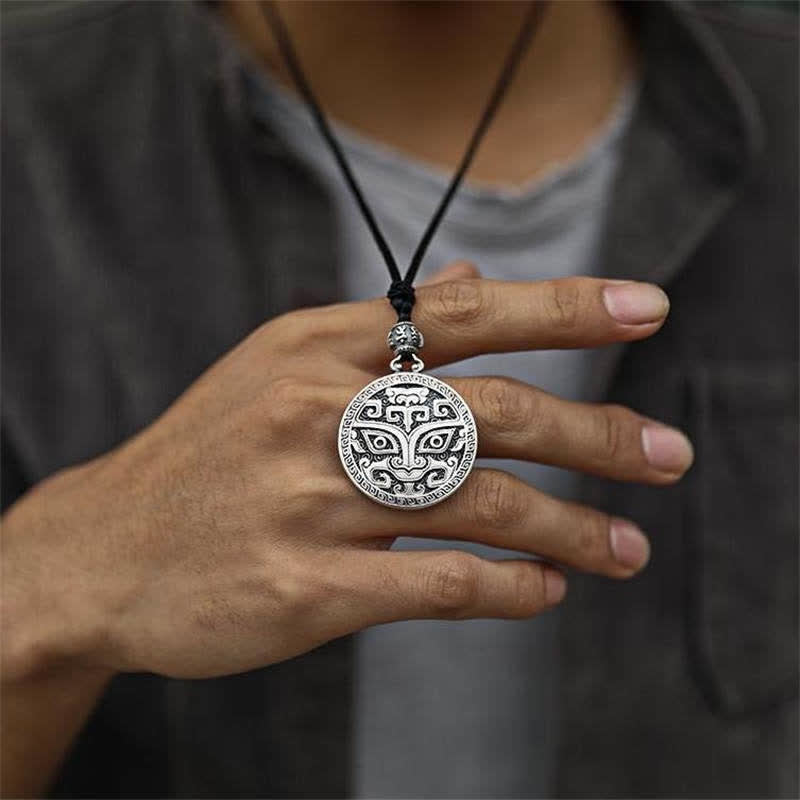 KarmaRipple's Fortunate FengShui Mythological Creature Taotie Wealth Pendant Necklace p3