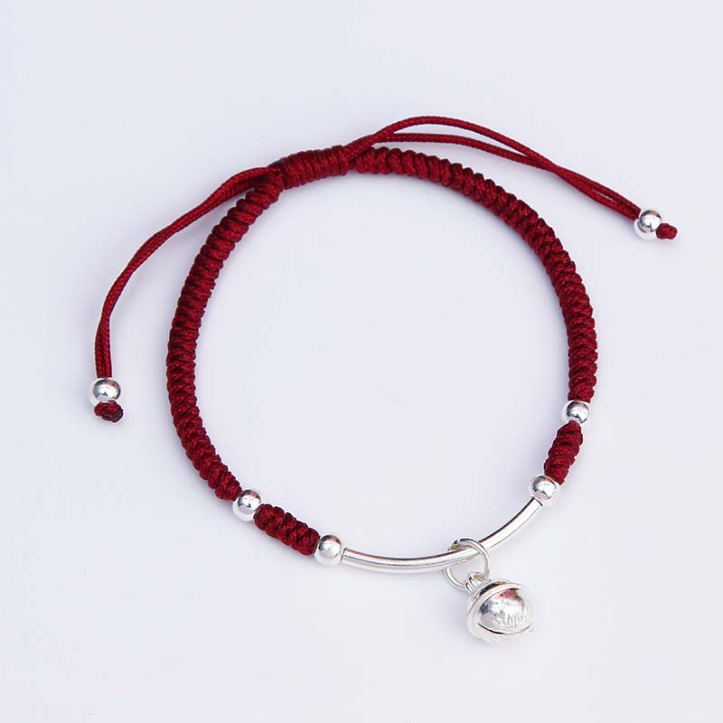 KarmaRipple's FengShui Fortunate Red String Bell Bracelet p6