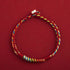 Red Five Color Thread / 19cm / 925 Silver Buckle