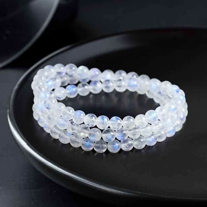 KarmaRipple's Moonstone Balancing Positive Bracelet p2