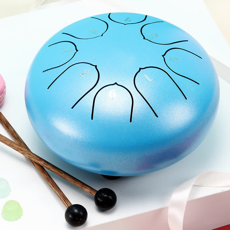 KarmaRipple's Steel Tongue Drum Sound Balancing Meditation Yoga Drum Kit p31