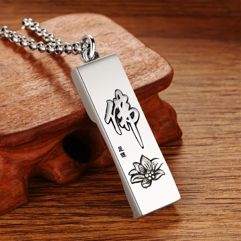 KarmaRipple's Tathagata Buddha Strength Protection Amulet Fortunate Necklace Pendant p12