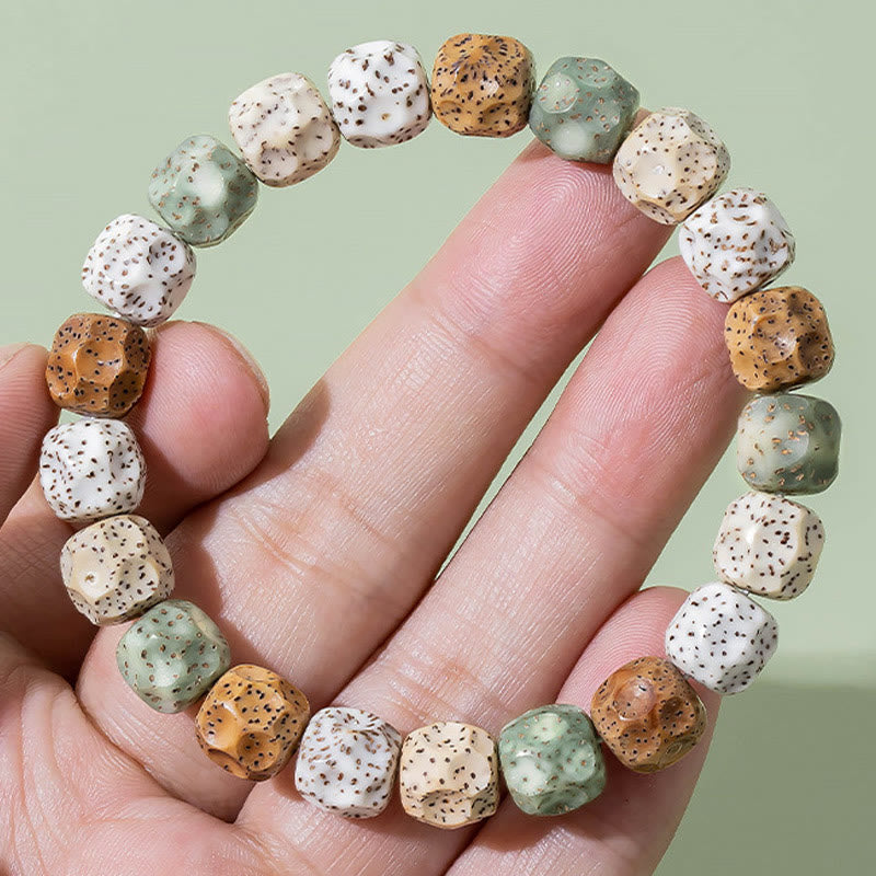 KarmaRipple's Authentic Colorful Bodhi Seed Auspiciousness Wealth Bracelet p8