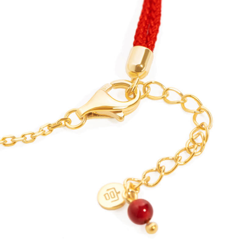 KarmaRipple's Lock of Good Wishes Fortune Strength Chain Bracelet p8