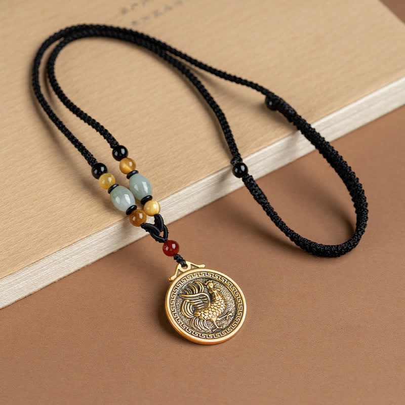 KarmaRipple's 12 Chinese Zodiac Blessing Wealth Fortune Pendant Necklace p41