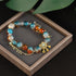 Colorful Liuli Glass Bead(Wrist Circumference 14-16cm)