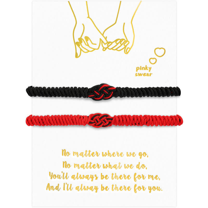 KarmaRipple's 2Pcs Tibetan Fortune Chinese Weave Protection String Bracelet p12