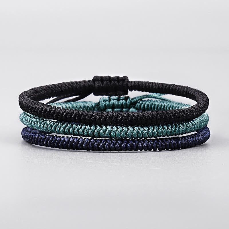 KarmaRipple's Tibetan 3Pcs King Kong Weave Handcrafted Amulet Strength Bracelet p2