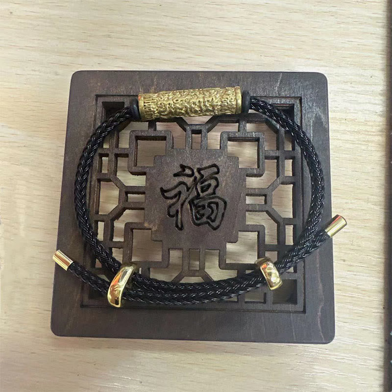 KarmaRipple's Tibet Handmade Tai Sui Rope Protection Strength Woven Bracelet p13