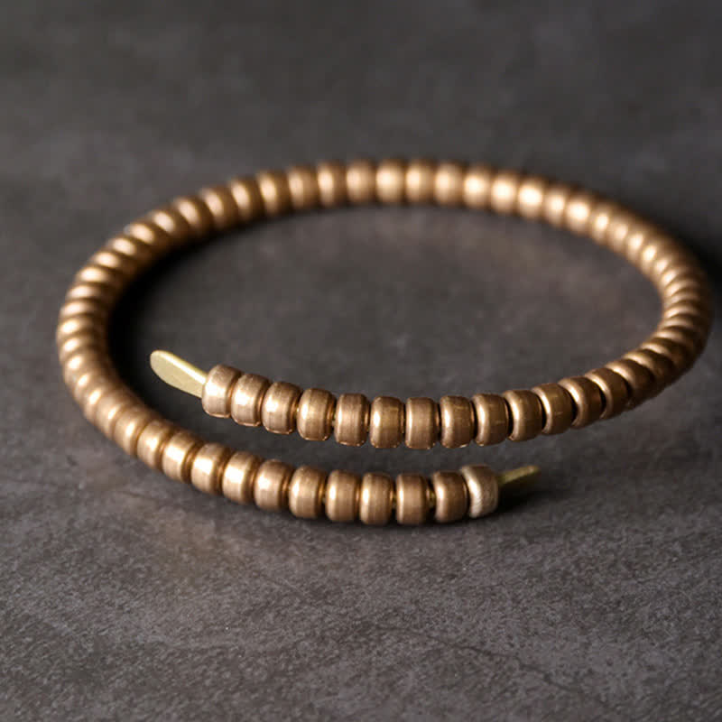KarmaRipple's Vintage Design Bronze Balance Adjustable Cuff Bracelet p3