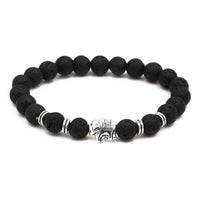 KarmaRipple's Lava Rock Tiger Eye Stone Elephant Diffuser Peace Balancing Bracelet
