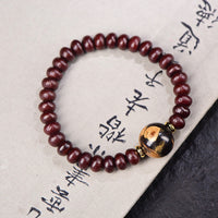 KarmaRipple's Authentic Tibetan Purple Bodhi Seed Bead Balance Bracelet