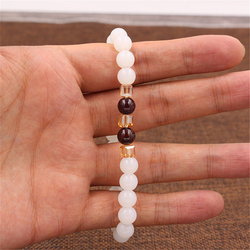 KarmaRipple's Authentic Ivory Jade Protection Bracelet p4