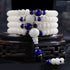 Bodhi Seed&Purple Bead / 10*8mm