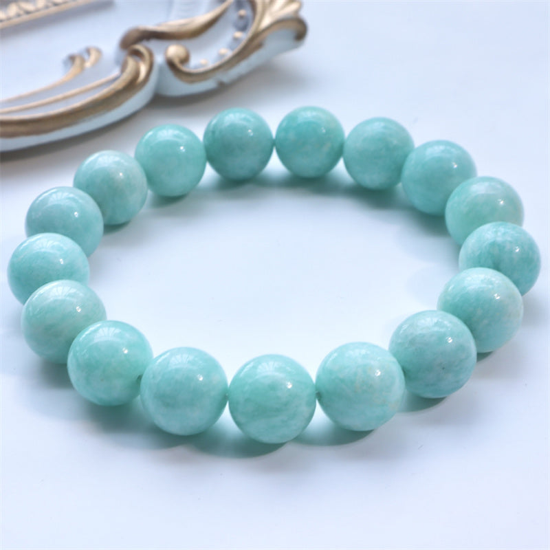 KarmaRipple's Authentic Amazonite Beadwork Balancing Confidence Bracelet p2