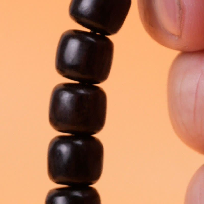 KarmaRipple's Ebony Wood Rosewood Peace Balance Bracelet p8