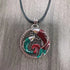 Necklace-With Leather Cord(Necklace Length: 60cm)