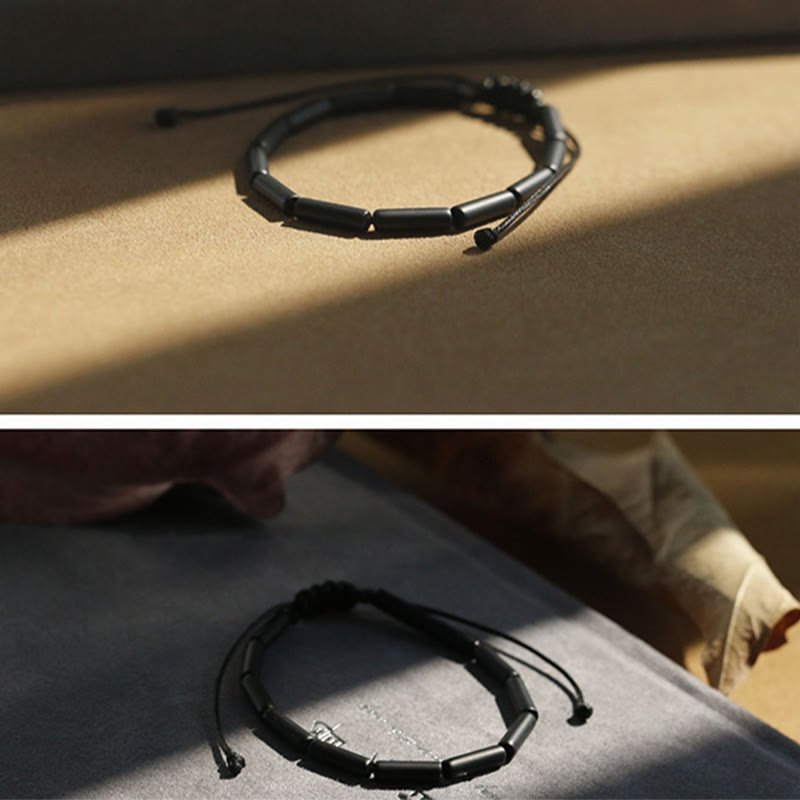 KarmaRipple's Black Onyx Bead Support Protection Bracelet p6