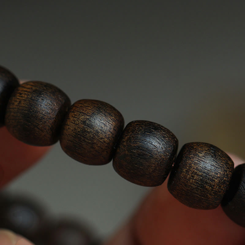 KarmaRipple's Rare Brunei Agarwood Amber Balance Peace Calm Bracelet p3