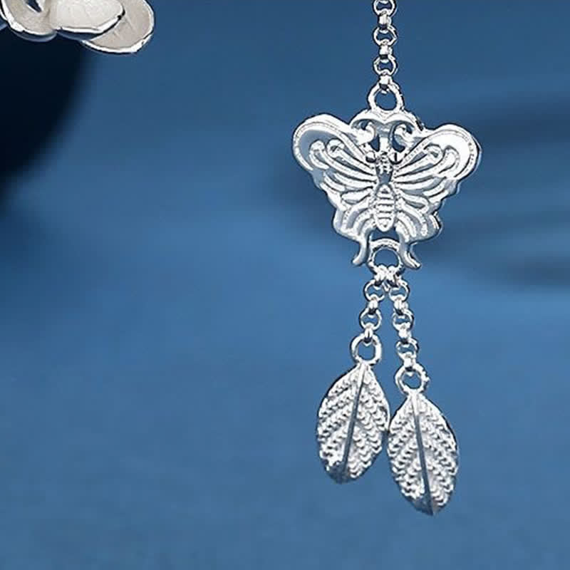 KarmaRipple's Plum Blossom Butterfly Love Freedom Tassel Hairpin p7