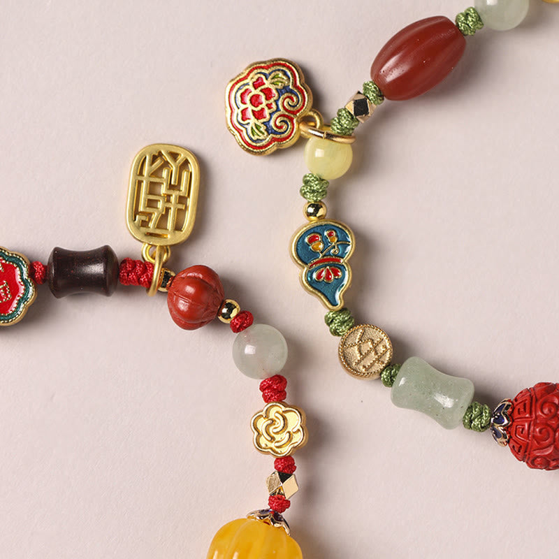 KarmaRipple's Tibetan Auspicious Clouds Fortune Happiness Wealth Fortune Bracelet p9