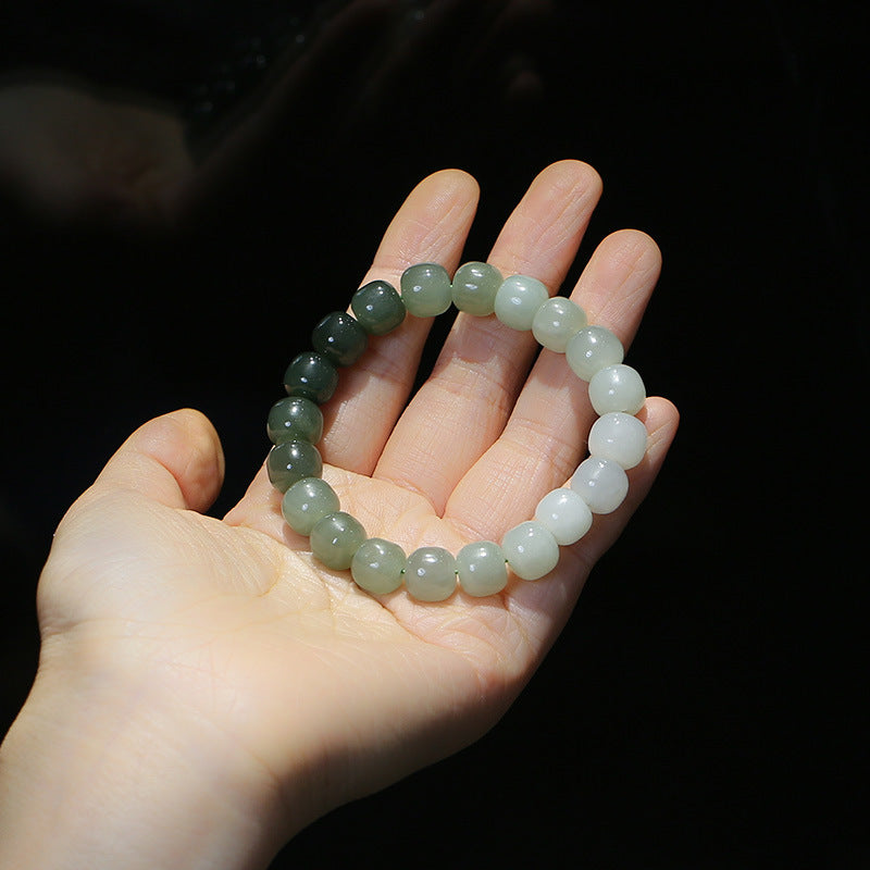 KarmaRipple's Gradient Jade Fortune Blessing Bracelet p6