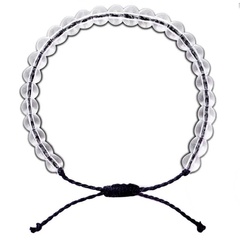 KarmaRipple's Handmade Glass Beadwork Woven String Adjustable Bracelet p13