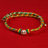 Golden Colorful Rope-Red for Wrist Circumference 14-19cm