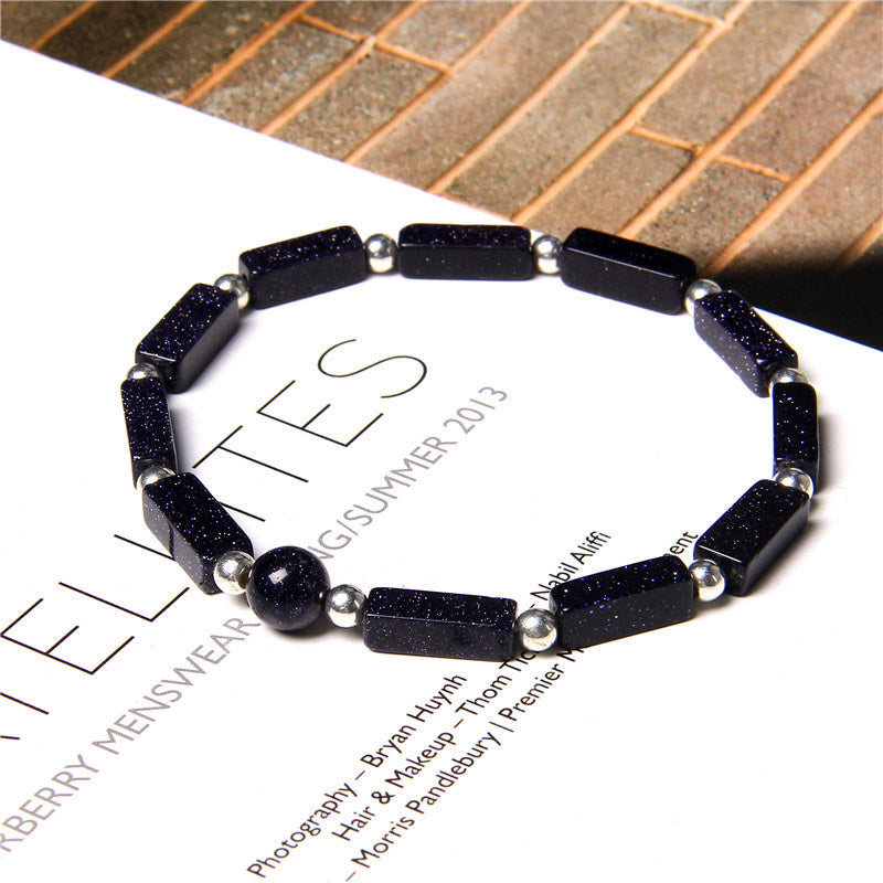 KarmaRipple's Authentic Gemstone Amethyst Tiger Eye Spiritual Balance Bracelet p22