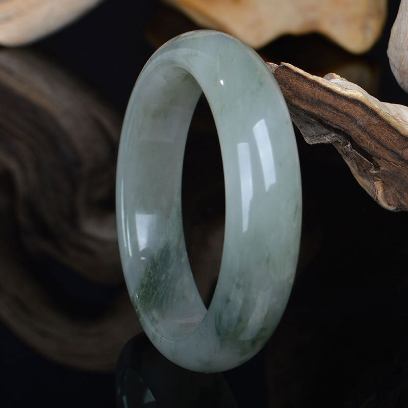 KarmaRipple's Authentic Jade Fortune Balancing Bangle Bracelet p7