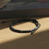Black Onyx 14 Beads Bracelet(Wrist Circumference Above 18cm)