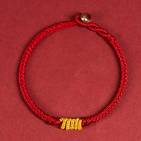 KarmaRipple's Handcrafted King Kong Weave Fortune Protection Braid Rope Bracelet