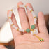 Gold Silk Jade Thin Bamboo Money Bag