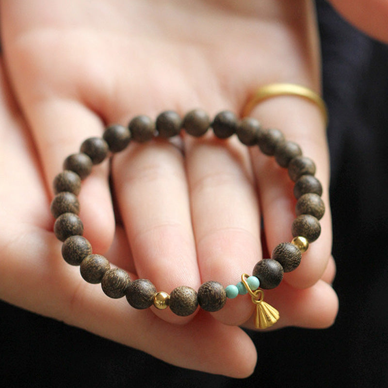 KarmaRipple's Agarwood Lotus Strength Bracelet p6
