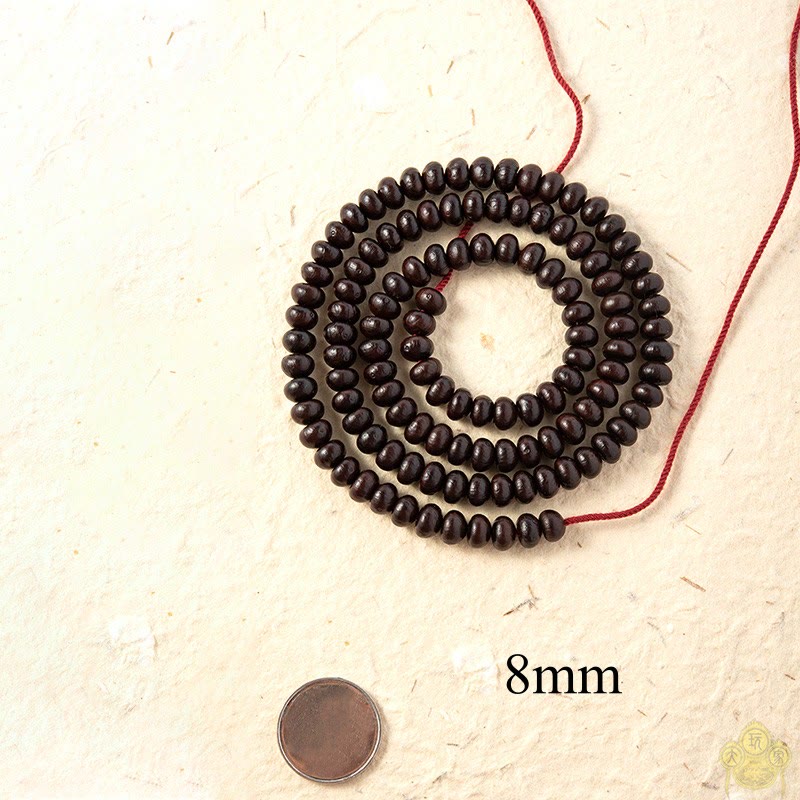 KarmaRipple's Authentic Tibet 108 Mala Beadwork Purple Bodhi Seed Wealth Bracelet p9