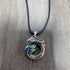 Dragon Necklace-with Leather Cord(Necklace Length: 60cm)